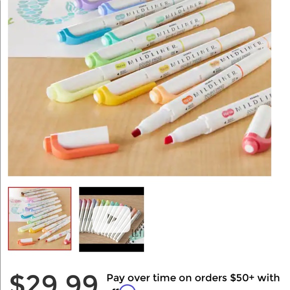 BNIB Zebra Mildliner Creative Marking Tool - Picture 11 of 11